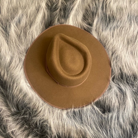 Brixton Jo Wool Felt Fadora Hat - Picture 3 of 5